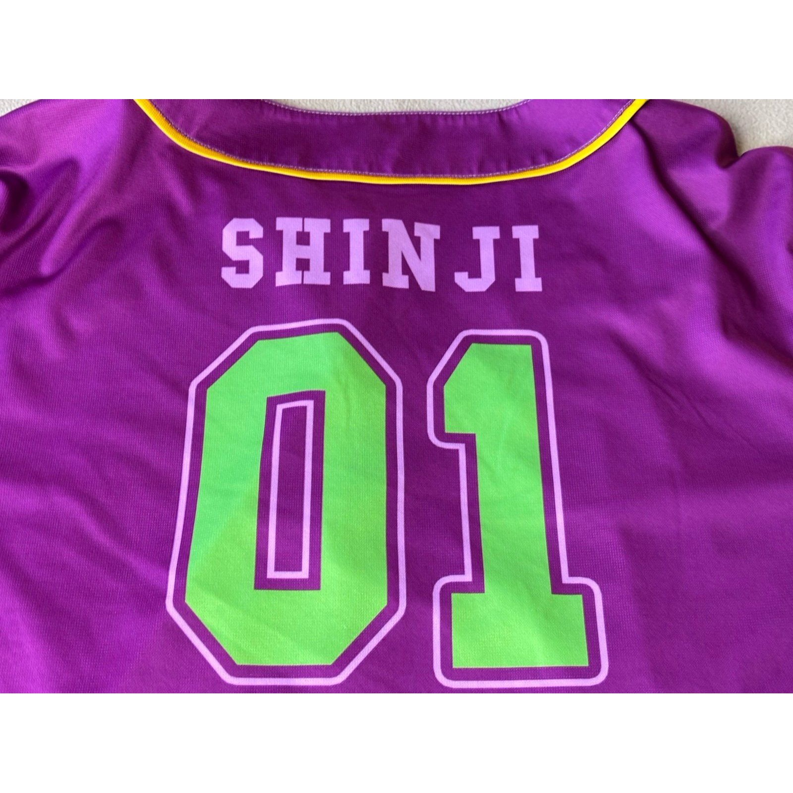 Neon Genesis Evangelion Anime Ape Jersey Baseball Size Xl #01 Shinji — image 7 of 8